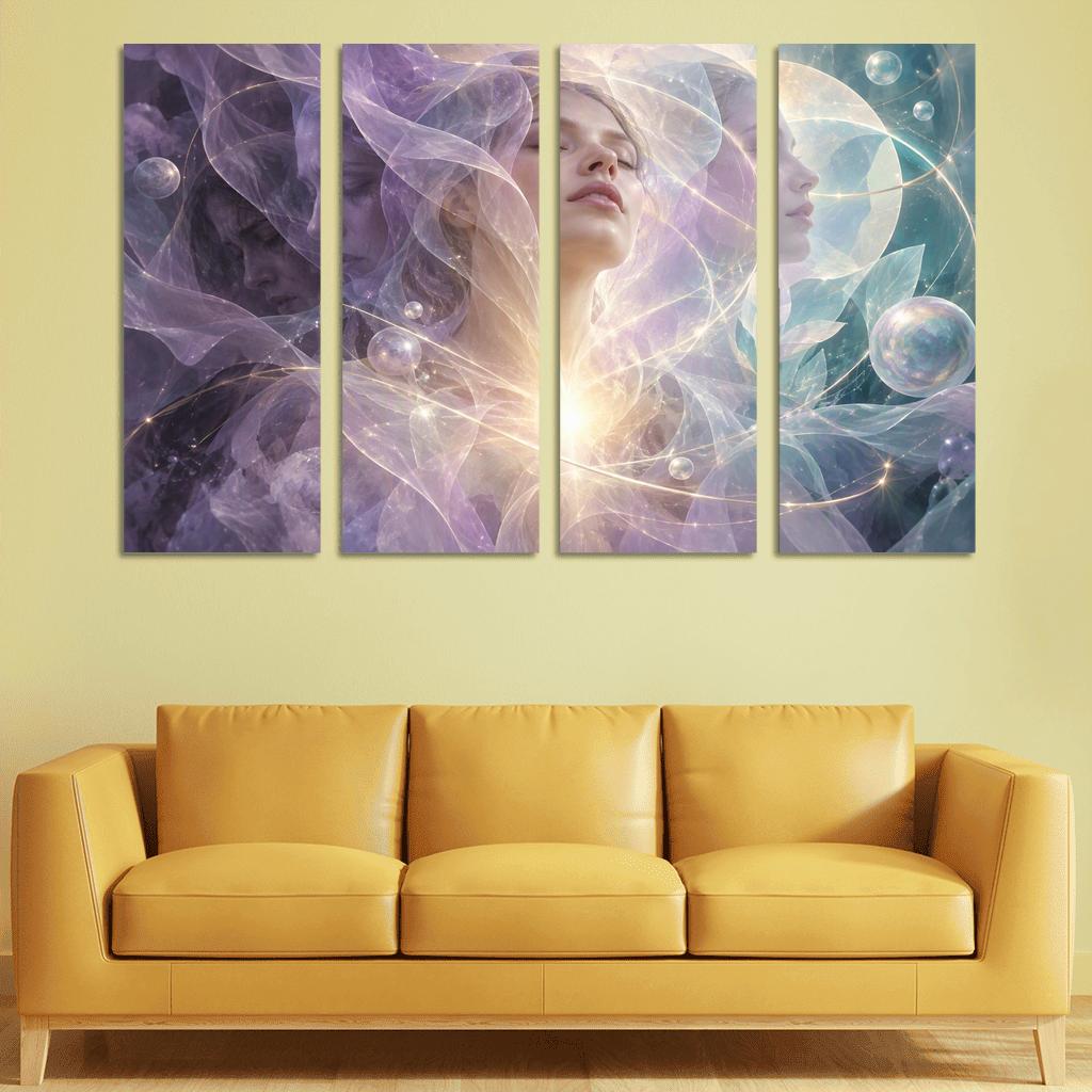 Continuum Veil Of Tender Insight framed paintings [AI-ab6cee3a-ed1c45582e1f]