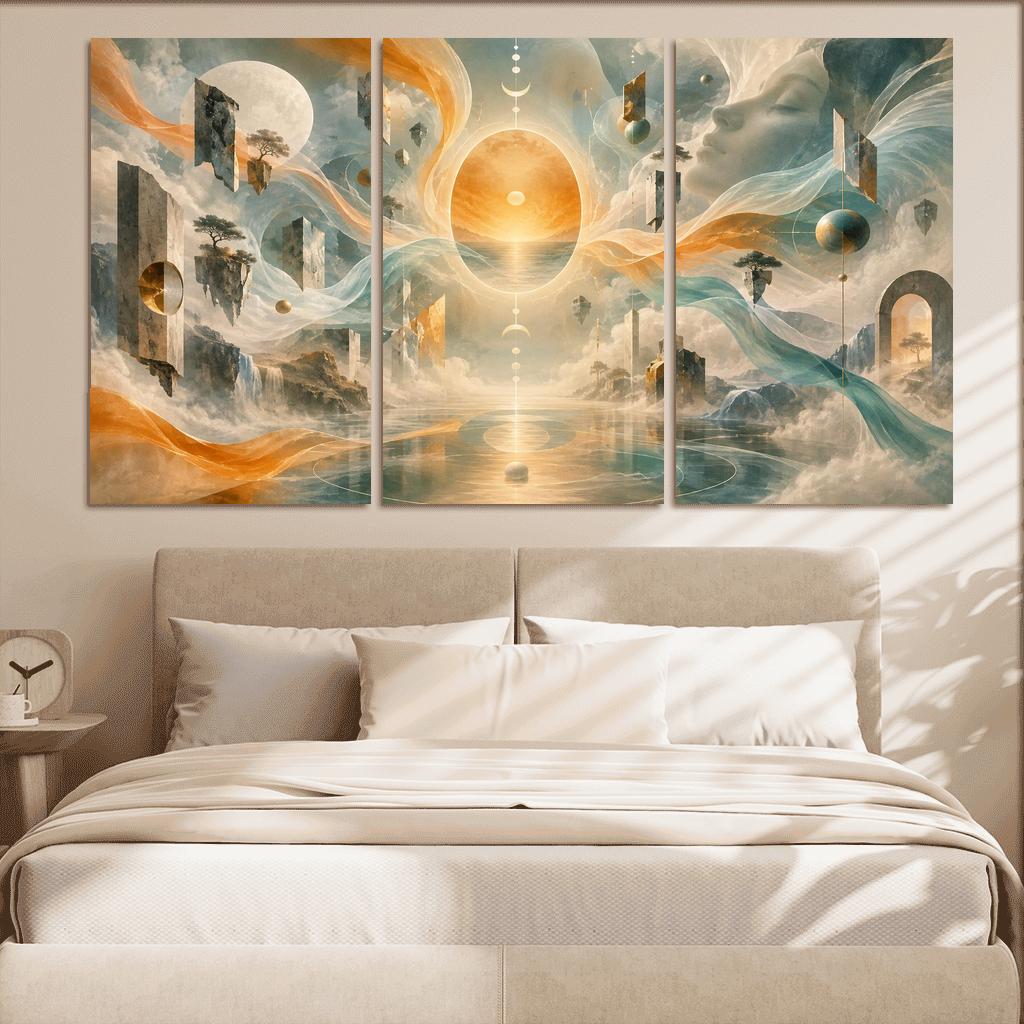 Saffron Dialect Of Inner Weather custom paintings frame [AI-3db40547-039370fb6d9c]