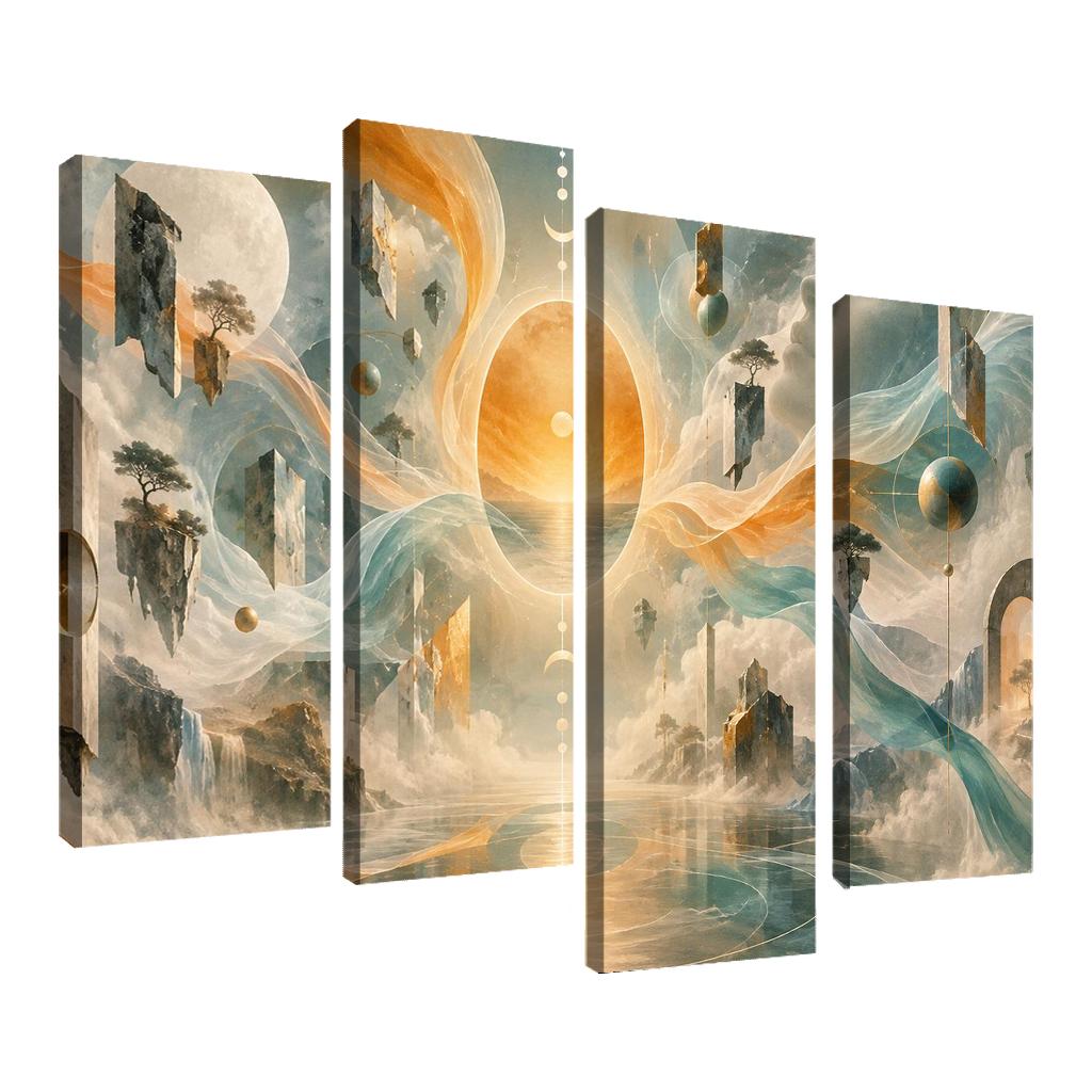Saffron Dialect Of Inner Weather custom paintings frame [AI-3db40547-539847a6dd2f]