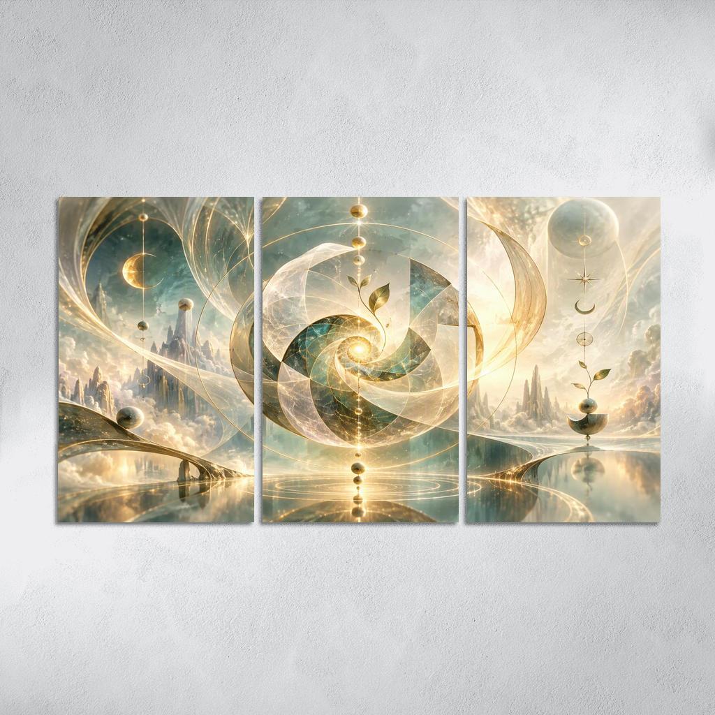 Radiance Loom Of Patient Becoming premium artwork frames [AI-81e45f29-9001028d950d]
