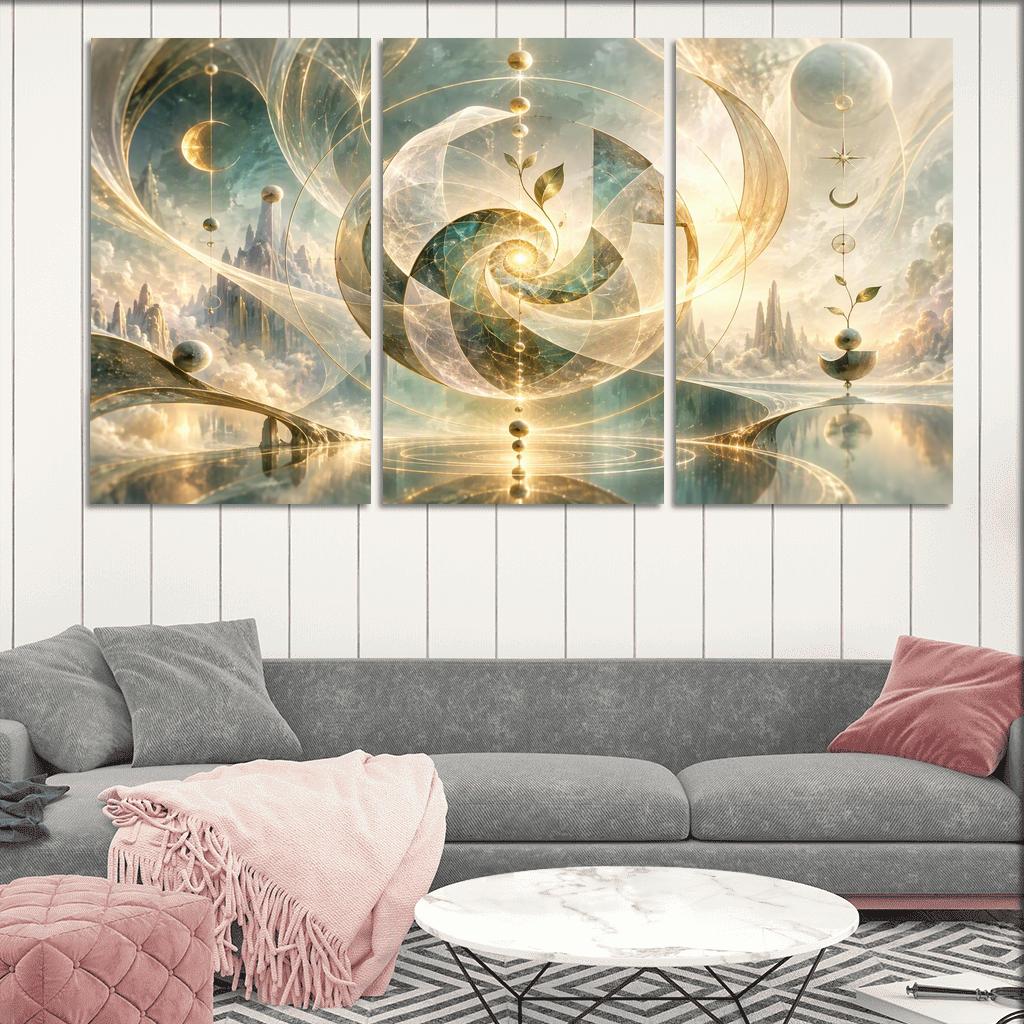 Radiance Loom Of Patient Becoming premium artwork frames [AI-81e45f29-f165bdd3e17c]