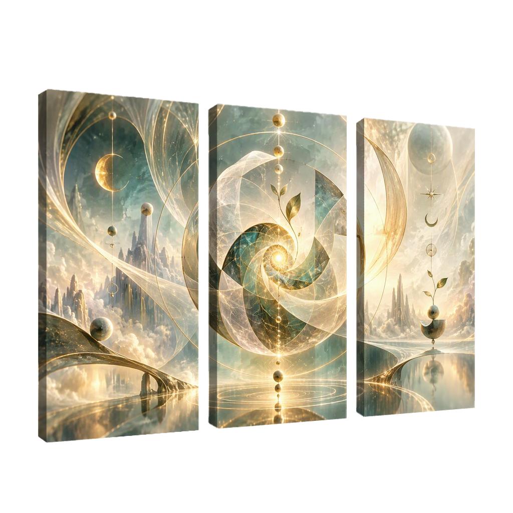 Radiance Loom Of Patient Becoming premium artwork frames [AI-81e45f29-8d22b3679a94]