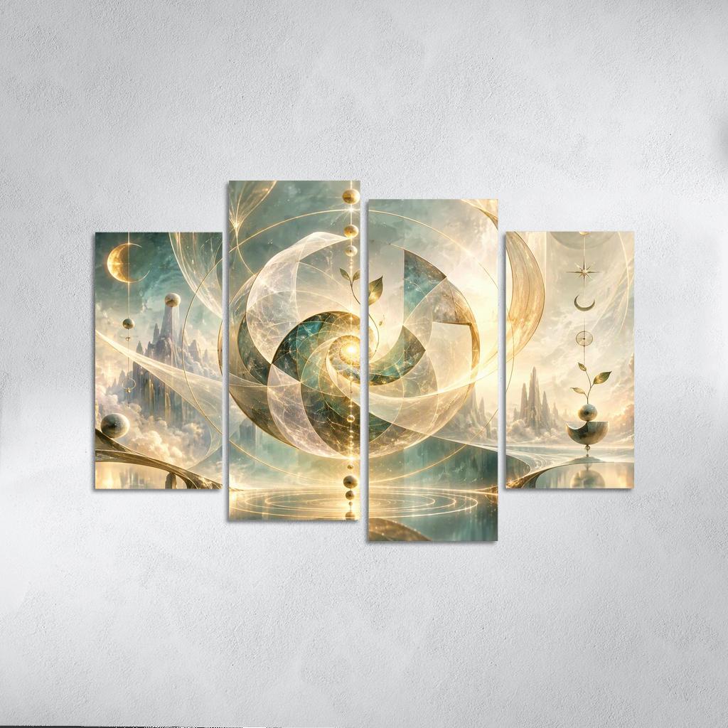 Radiance Loom Of Patient Becoming premium artwork frames [AI-81e45f29-9001028d950d]