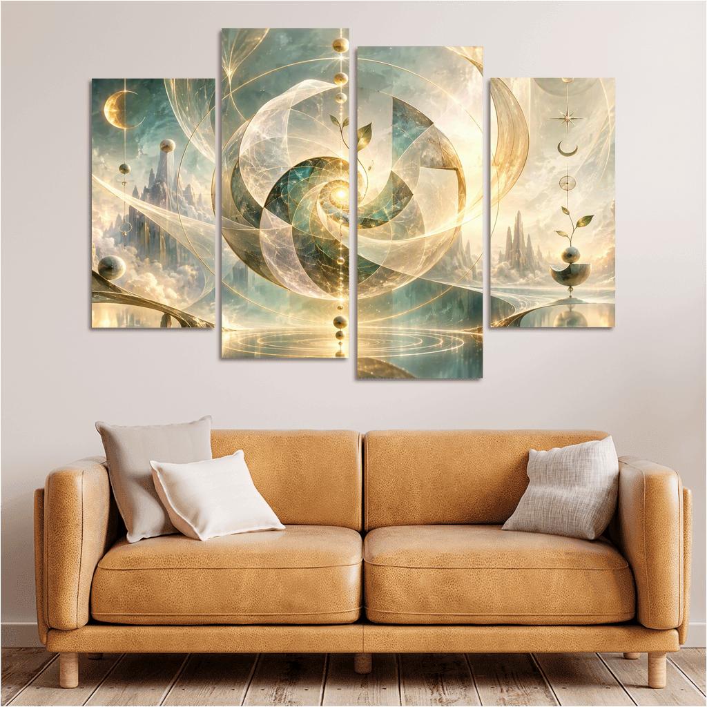 Radiance Loom Of Patient Becoming premium artwork frames [AI-81e45f29-f165bdd3e17c]