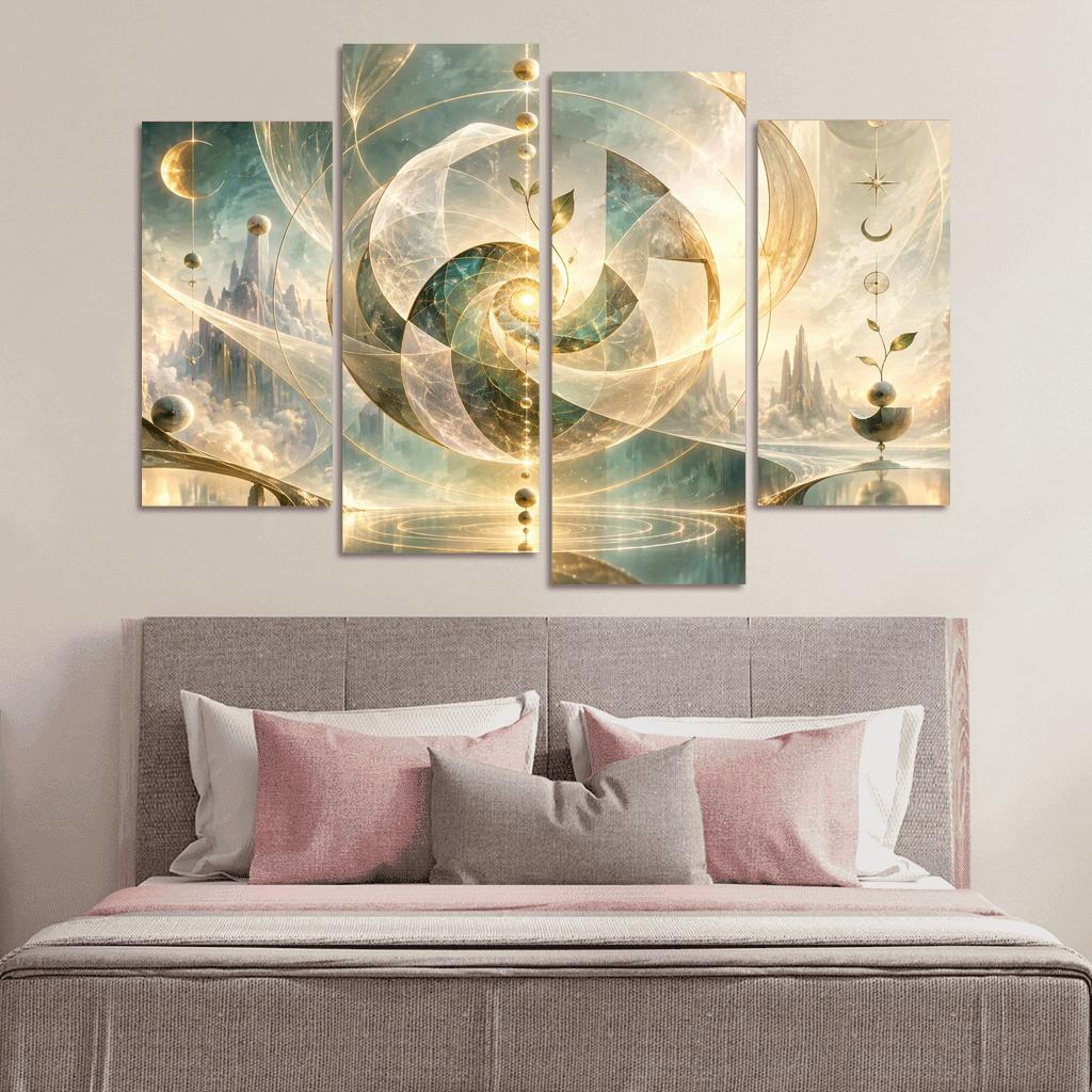 Radiance Loom Of Patient Becoming premium artwork frames [AI-81e45f29-f20bc3836e87]