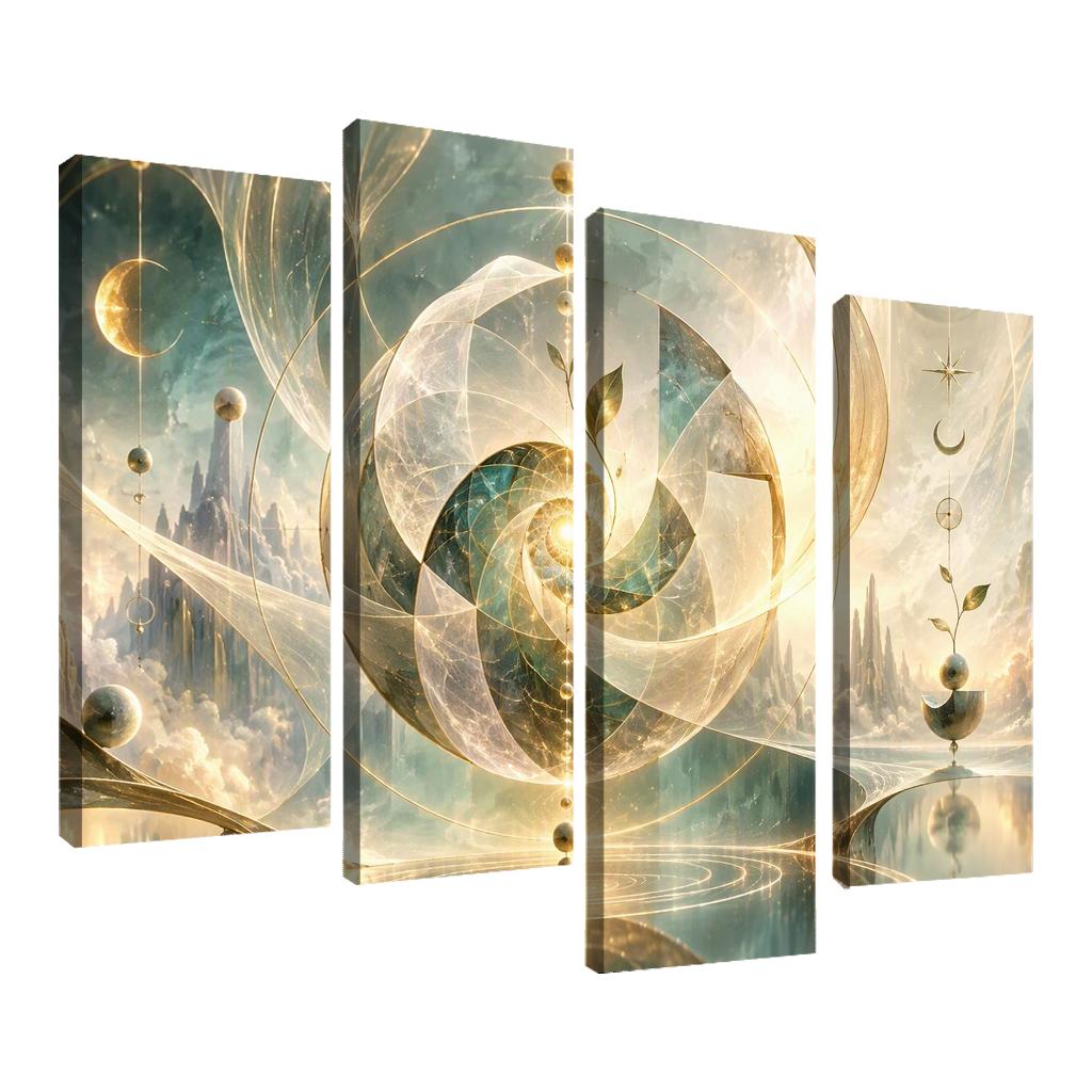 Radiance Loom Of Patient Becoming premium artwork frames [AI-81e45f29-8d22b3679a94]