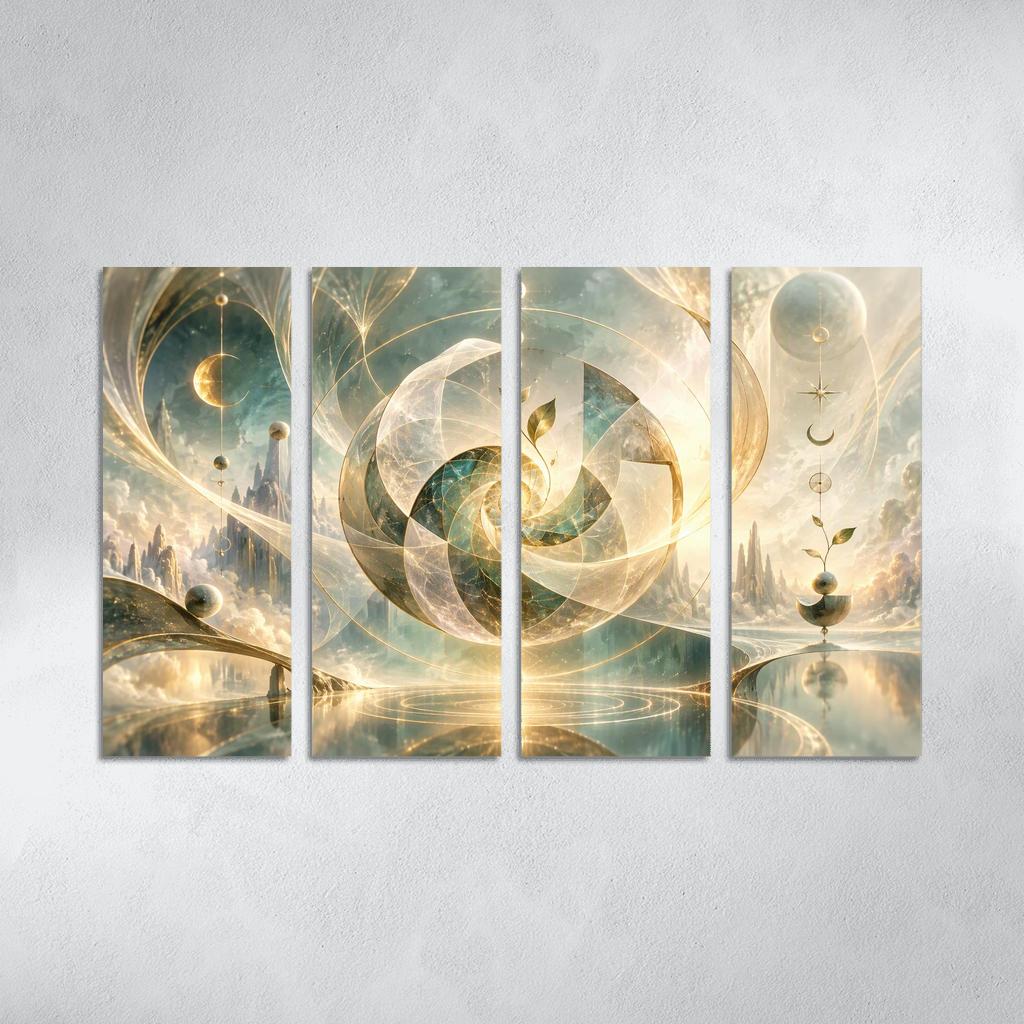 Radiance Loom Of Patient Becoming premium artwork frames [AI-81e45f29-9001028d950d]