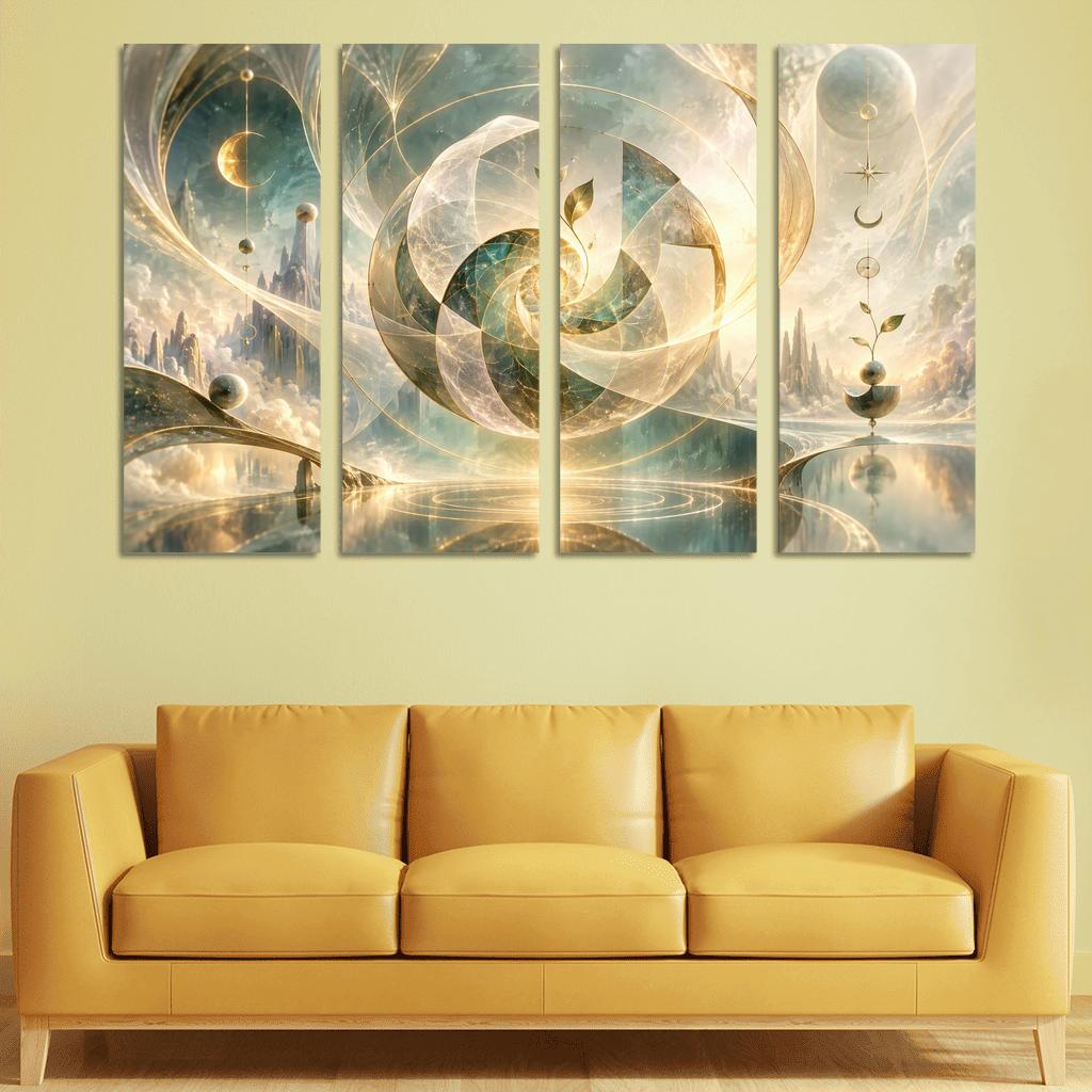 Radiance Loom Of Patient Becoming premium artwork frames [AI-81e45f29-f165bdd3e17c]