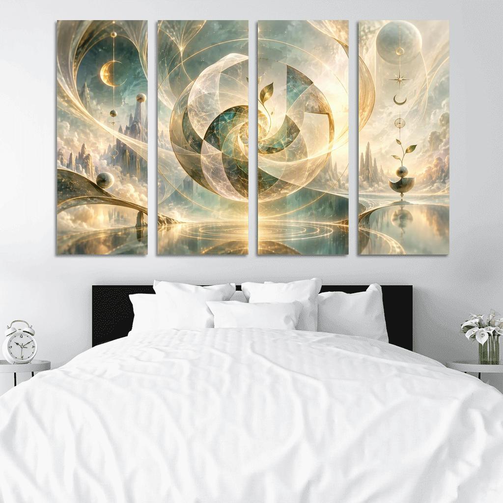 Radiance Loom Of Patient Becoming premium artwork frames [AI-81e45f29-f20bc3836e87]