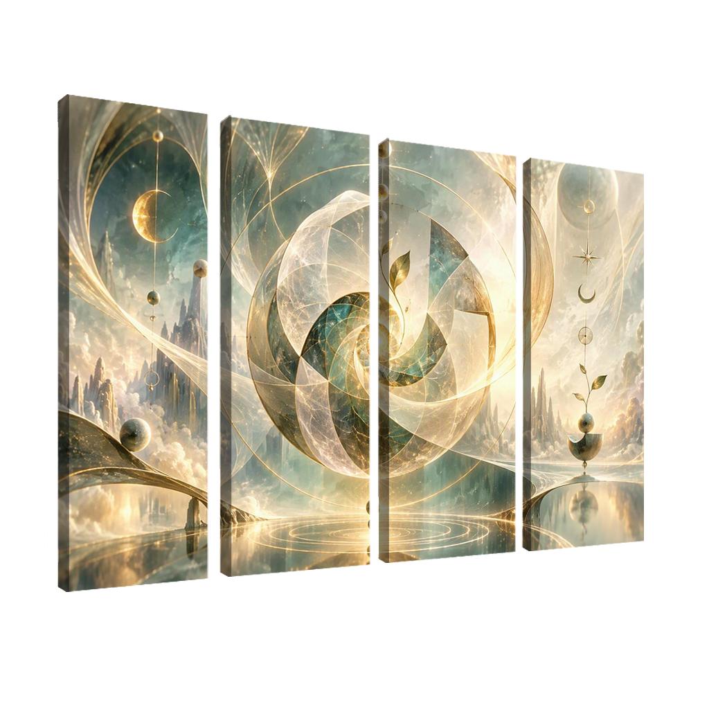 Radiance Loom Of Patient Becoming premium artwork frames [AI-81e45f29-8d22b3679a94]