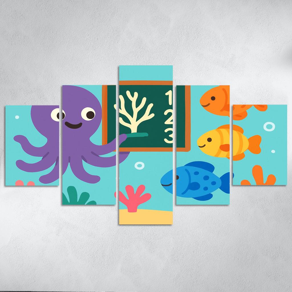 Explorer Octopus And The Coral Classroom decor