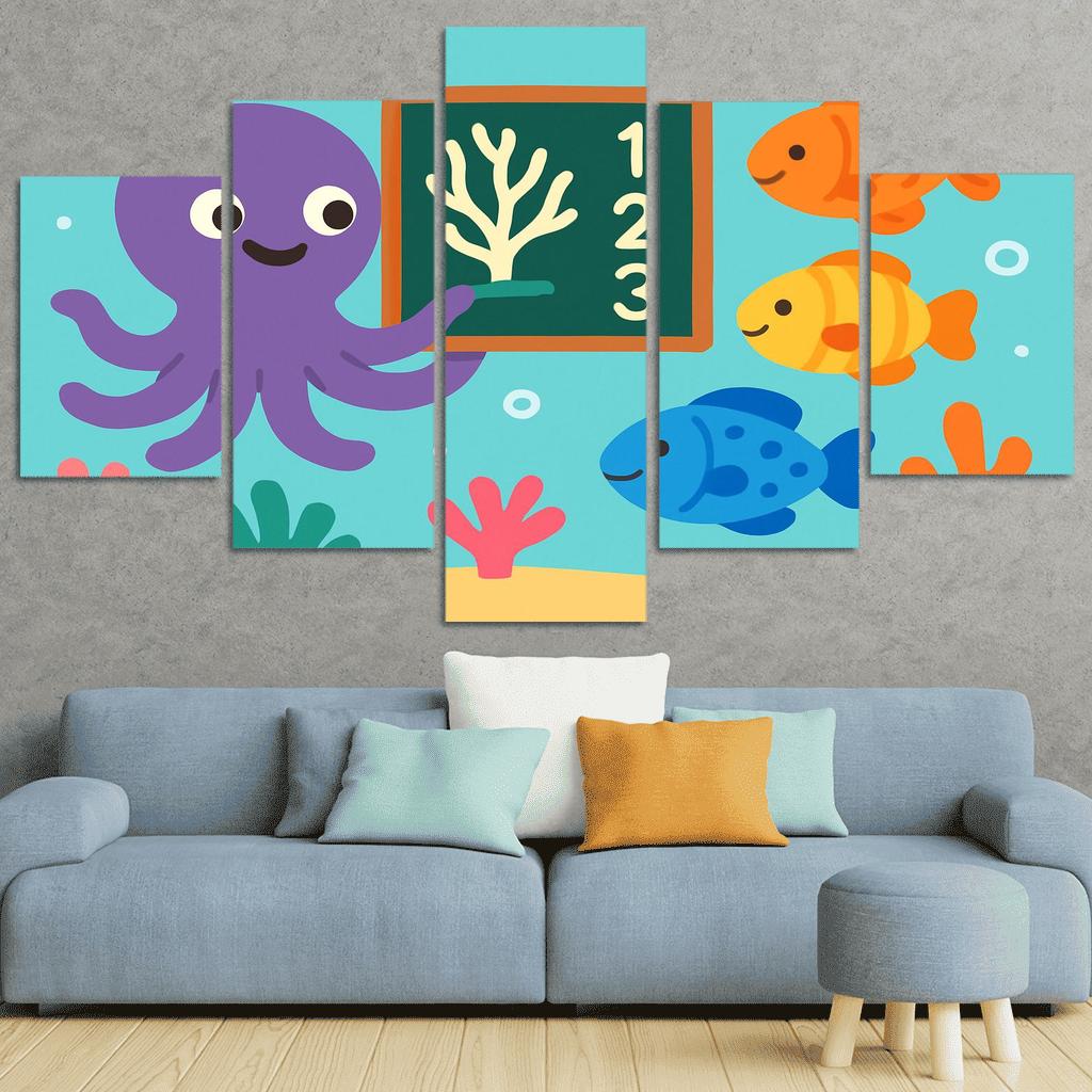 Explorer Octopus And The Coral Classroom decor