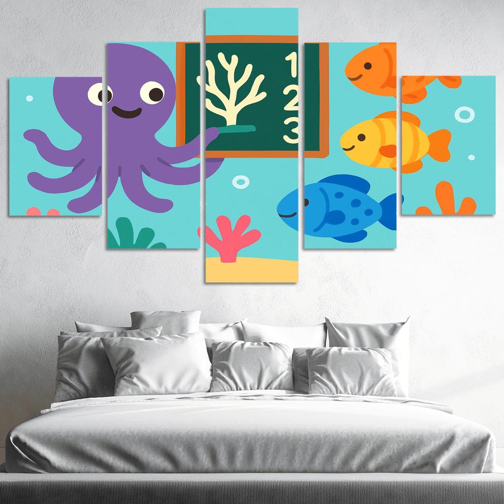 Explorer Octopus And The Coral Classroom decor