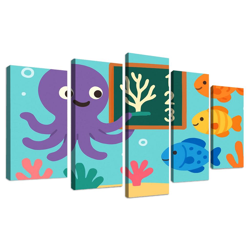 Explorer Octopus And The Coral Classroom decor