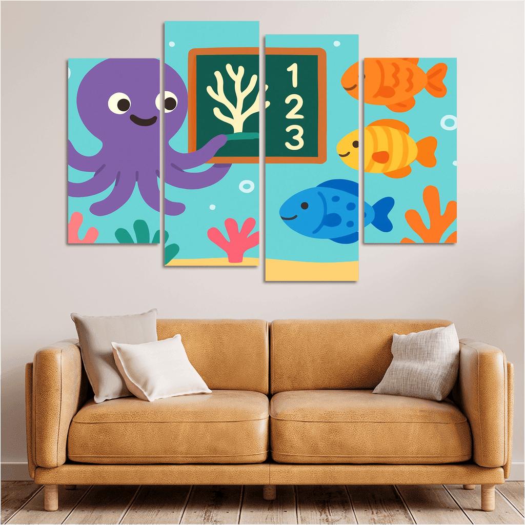 Explorer Octopus And The Coral Classroom decor