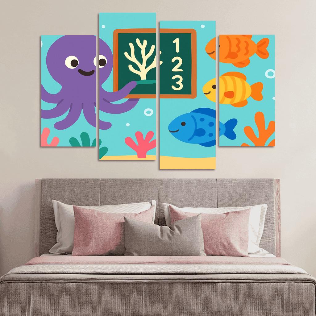 Explorer Octopus And The Coral Classroom decor