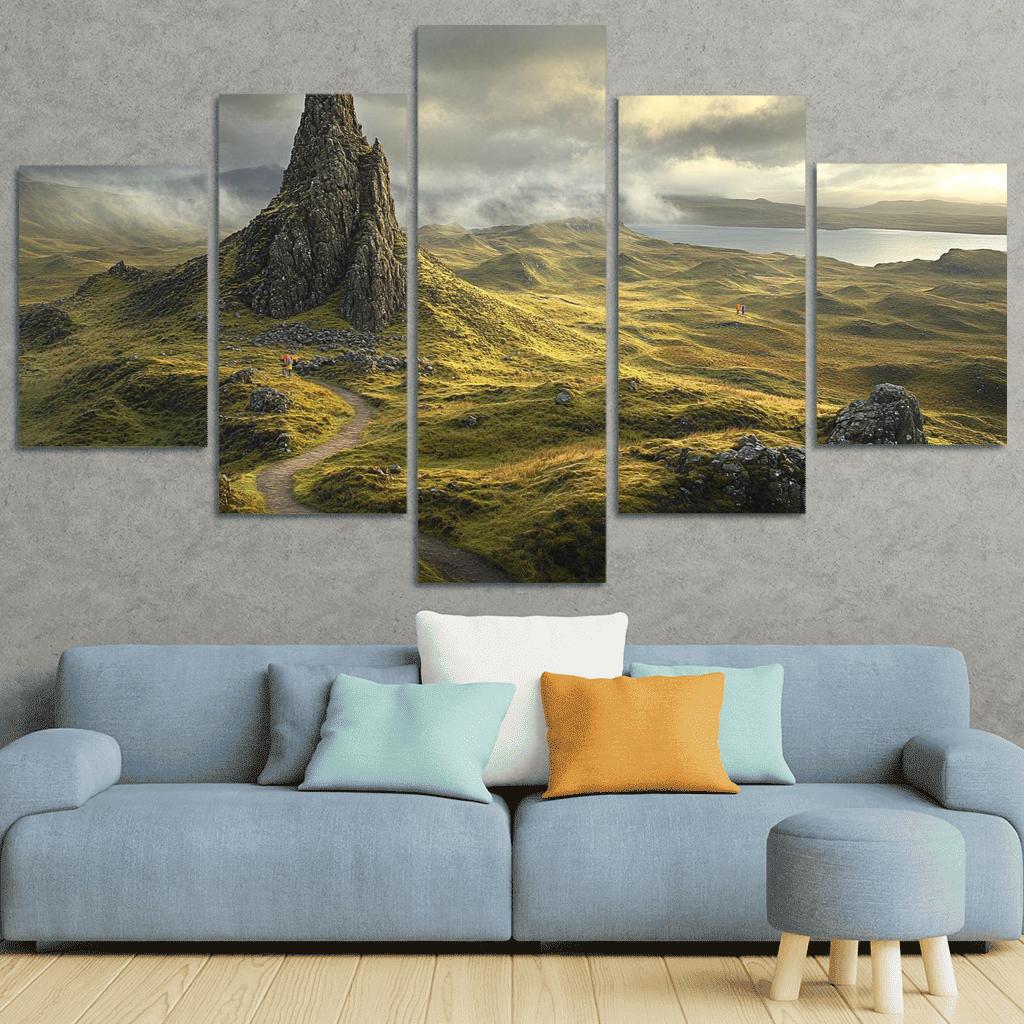 Old Man Of Storr Viewpoint framed paintings