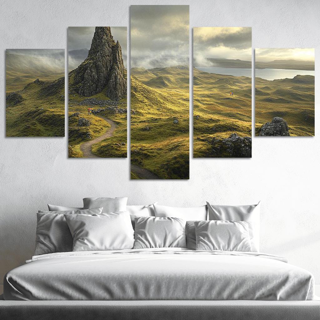 Old Man Of Storr Viewpoint framed paintings