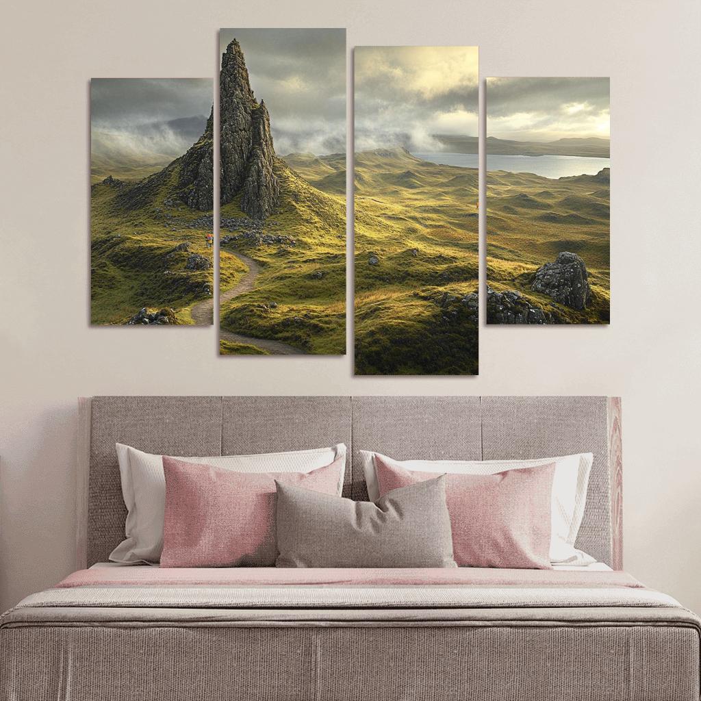 Old Man Of Storr Viewpoint framed paintings