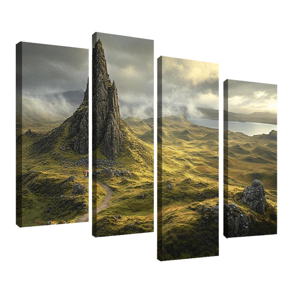 Old Man Of Storr Viewpoint framed paintings