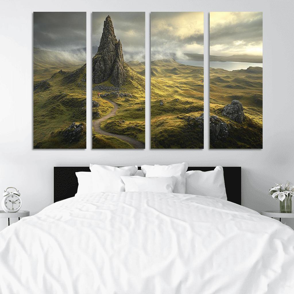 Old Man Of Storr Viewpoint framed paintings