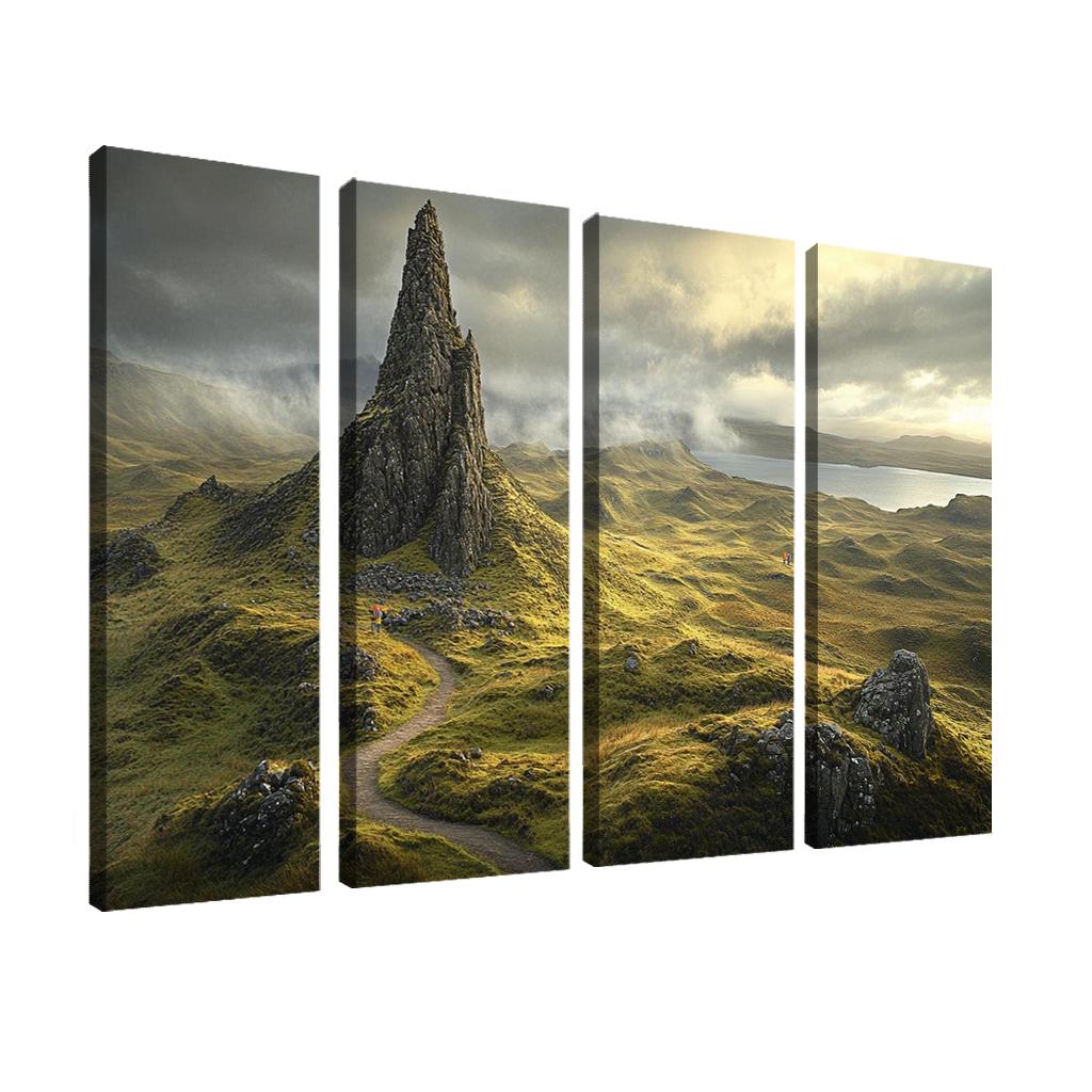Old Man Of Storr Viewpoint framed paintings