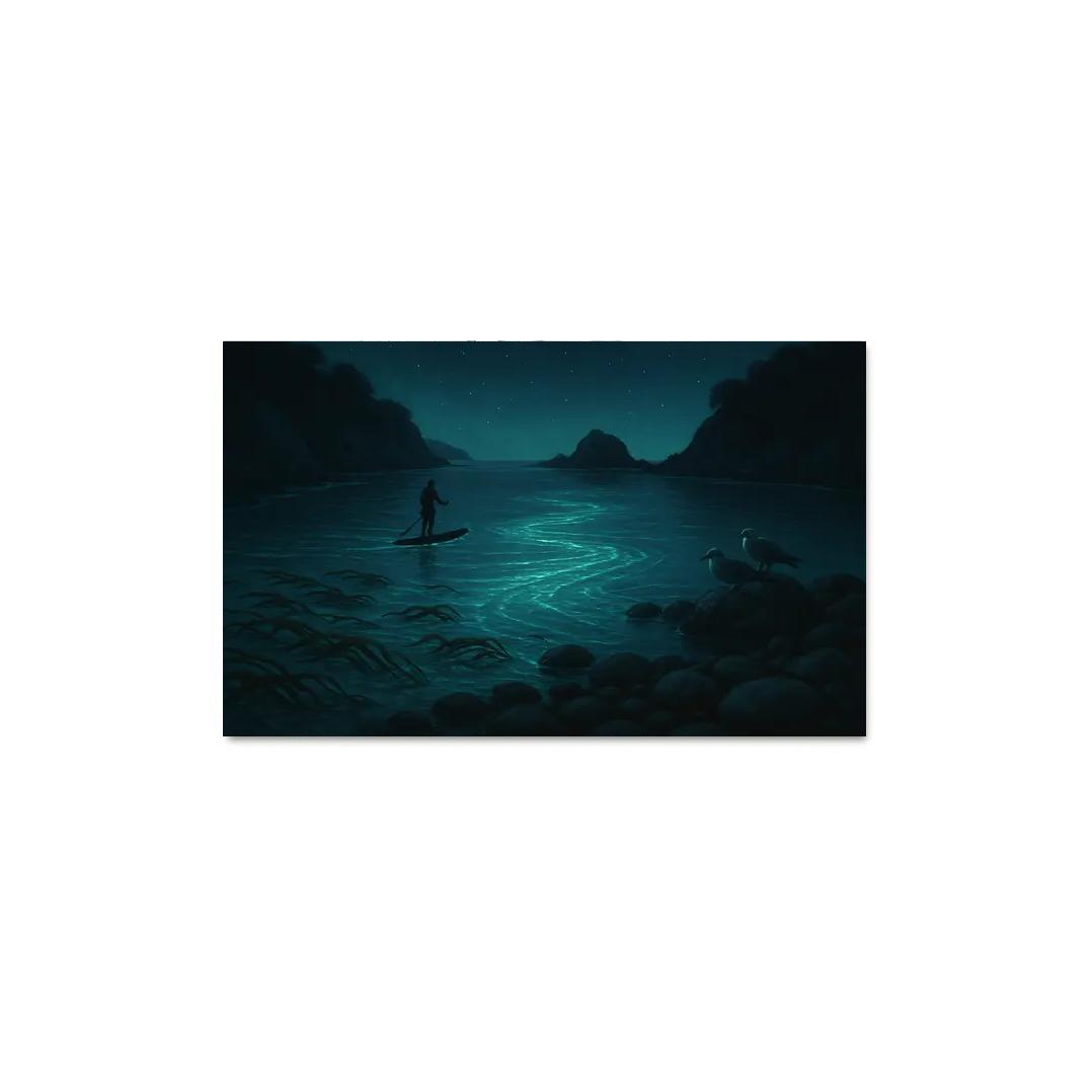 Moonlit Kelp Cove premium artwork frames