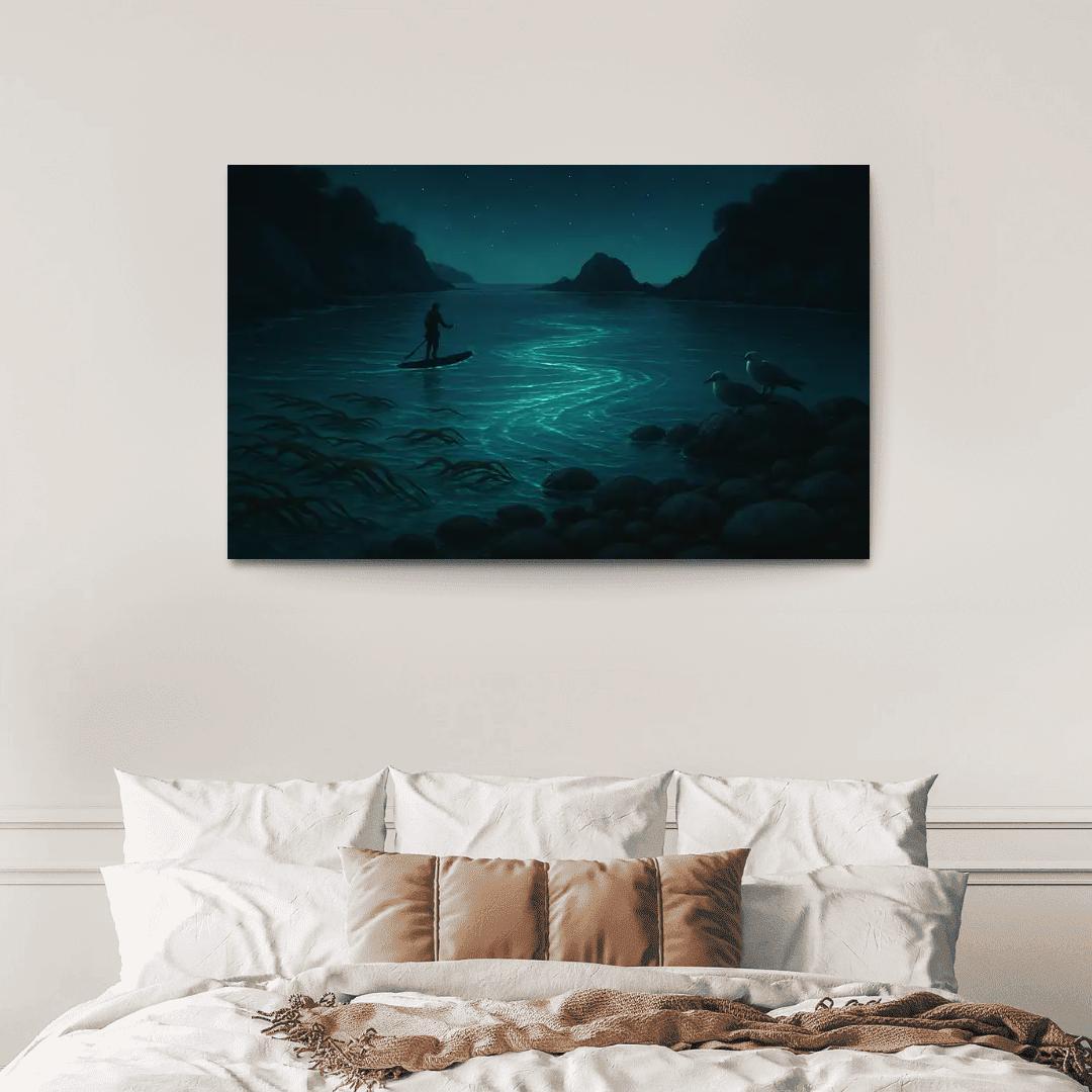 Moonlit Kelp Cove premium artwork frames