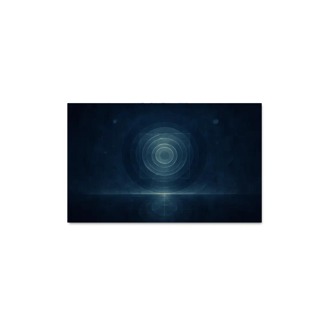 Pulse Of Silent Symmetries abstract paintings frame