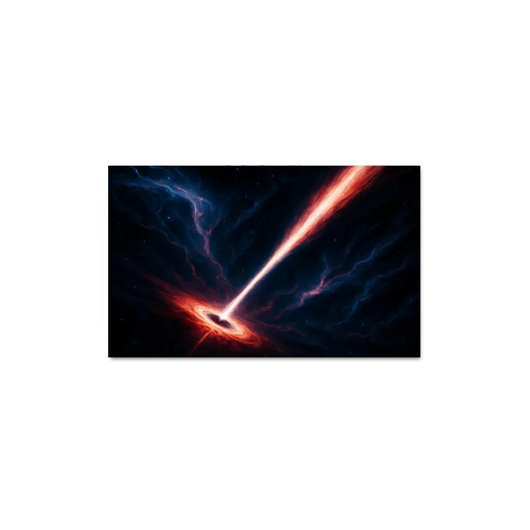 Relativistic Jets Over A Microquasar premium artwork frames