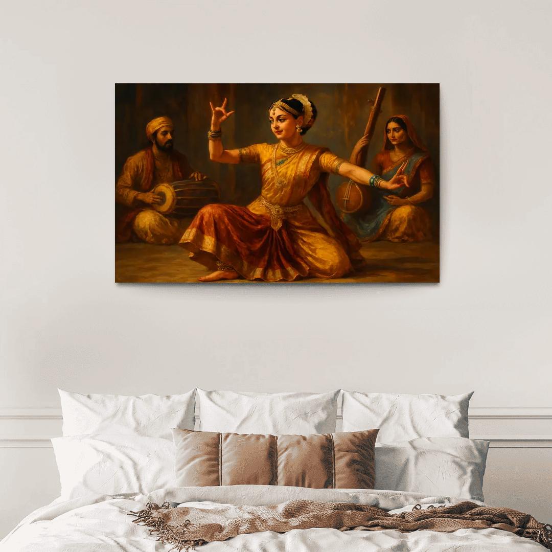 Kuchipudi Narrative Dance custom paintings frame