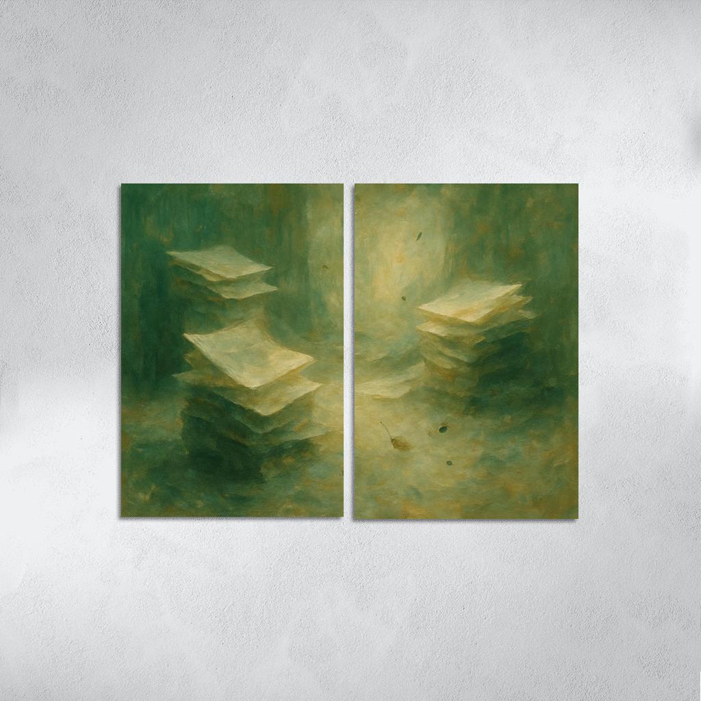 Library Of Unspoken Seasons one-piece frames