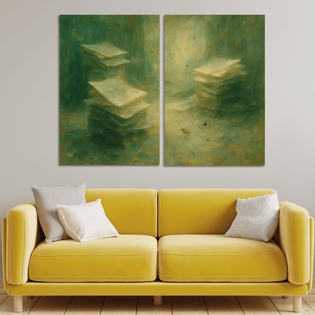 Library Of Unspoken Seasons one-piece frames