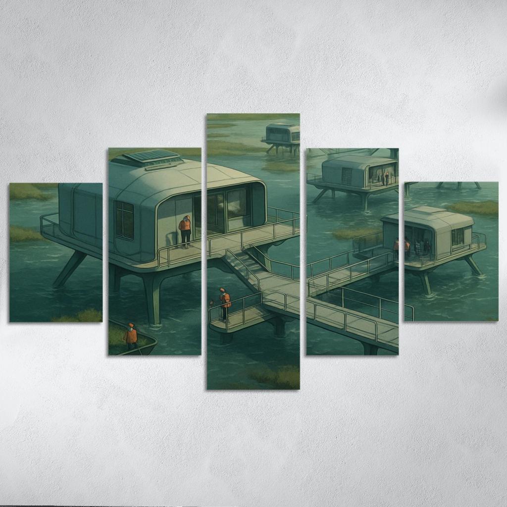 Adaptive Tidal Habitats one-piece frames