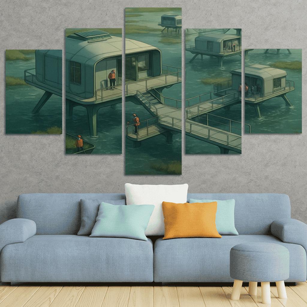 Adaptive Tidal Habitats one-piece frames