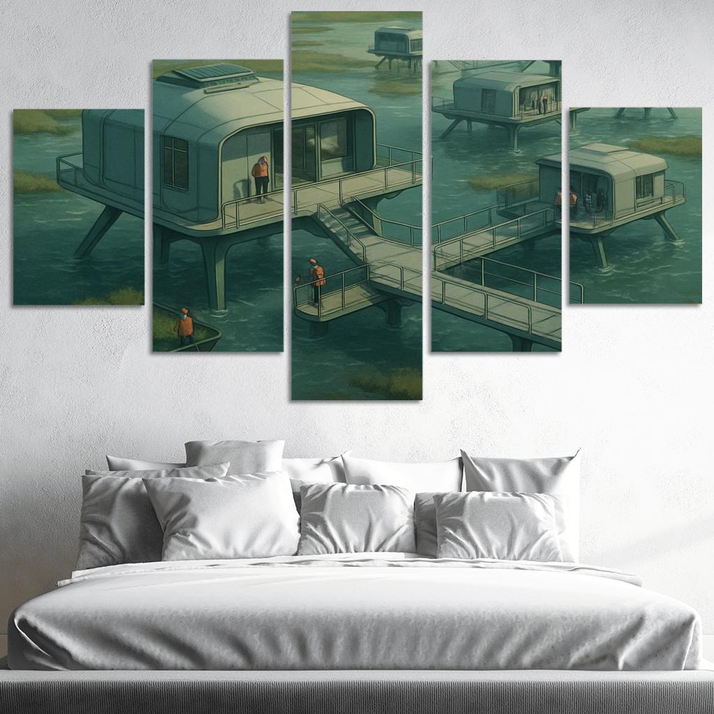 Adaptive Tidal Habitats one-piece frames