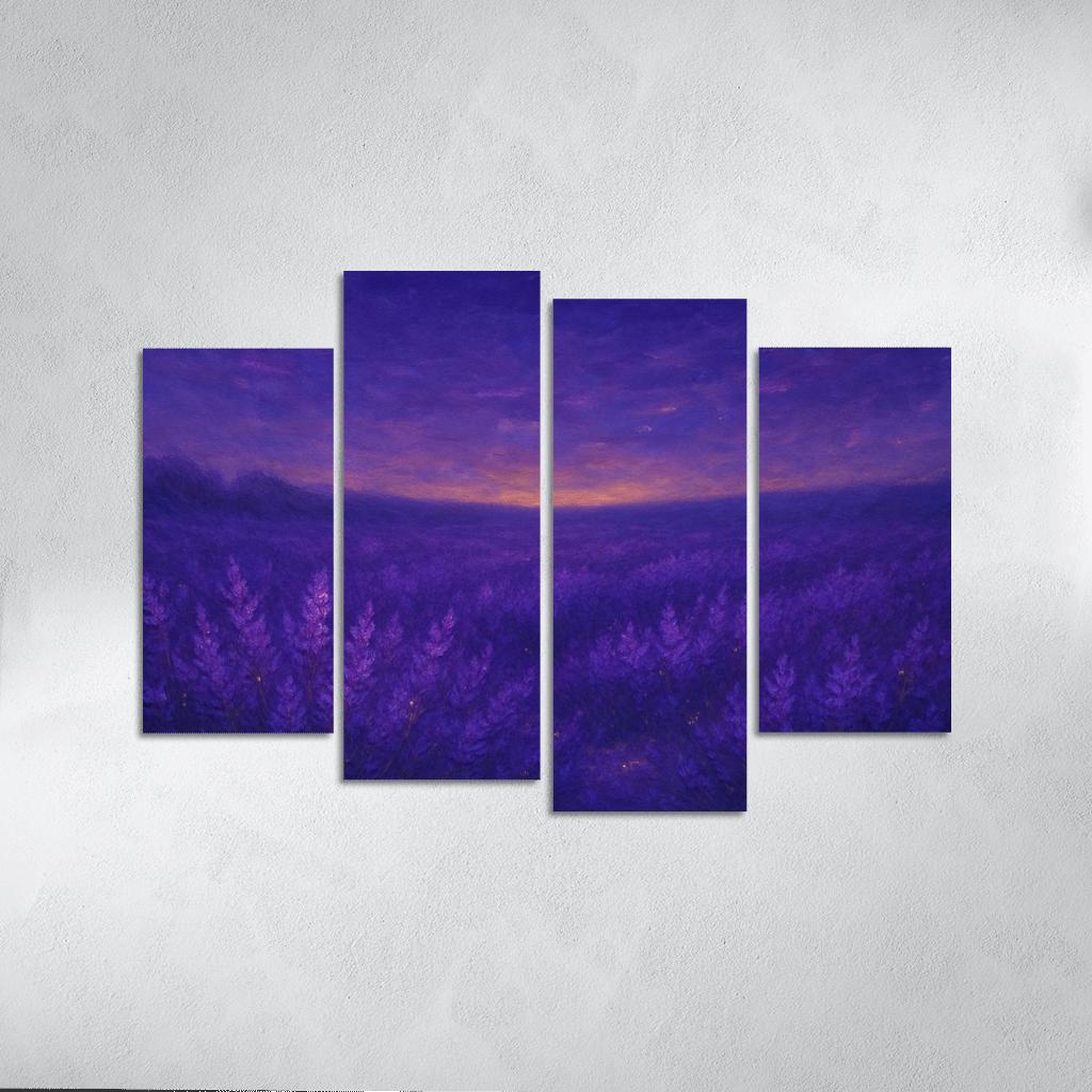 Mystical Lavender Twilight premium artwork frames