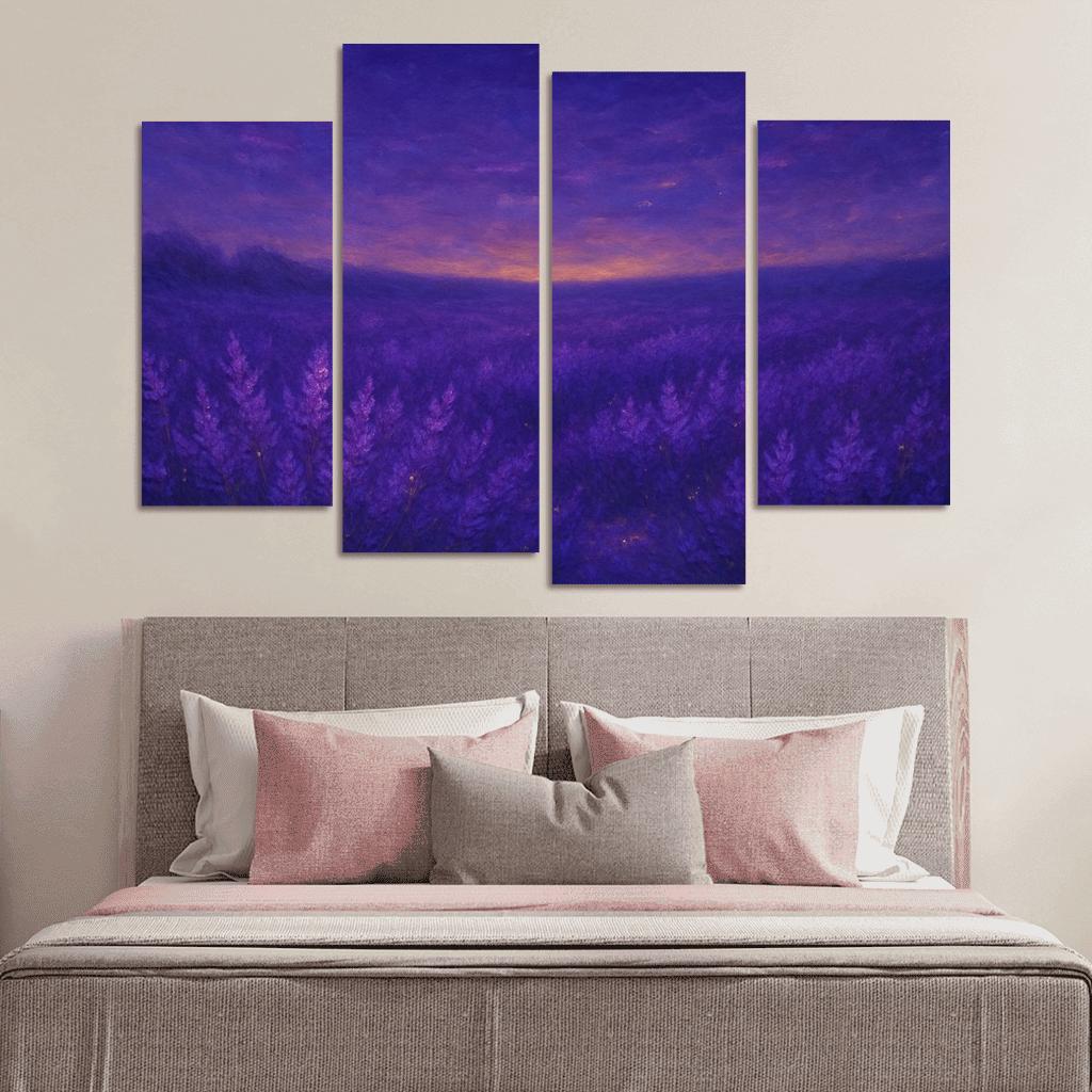 Mystical Lavender Twilight premium artwork frames