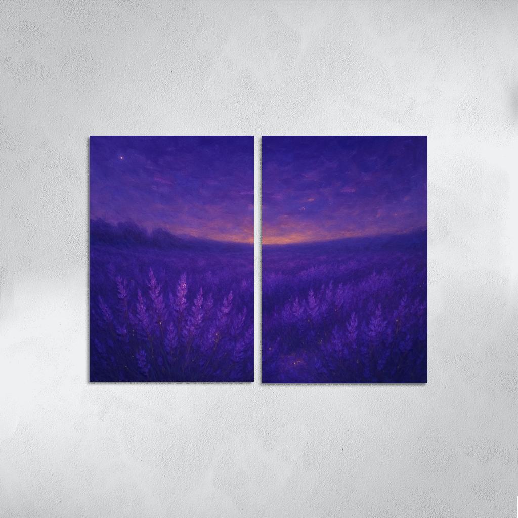 Mystical Lavender Twilight premium artwork frames