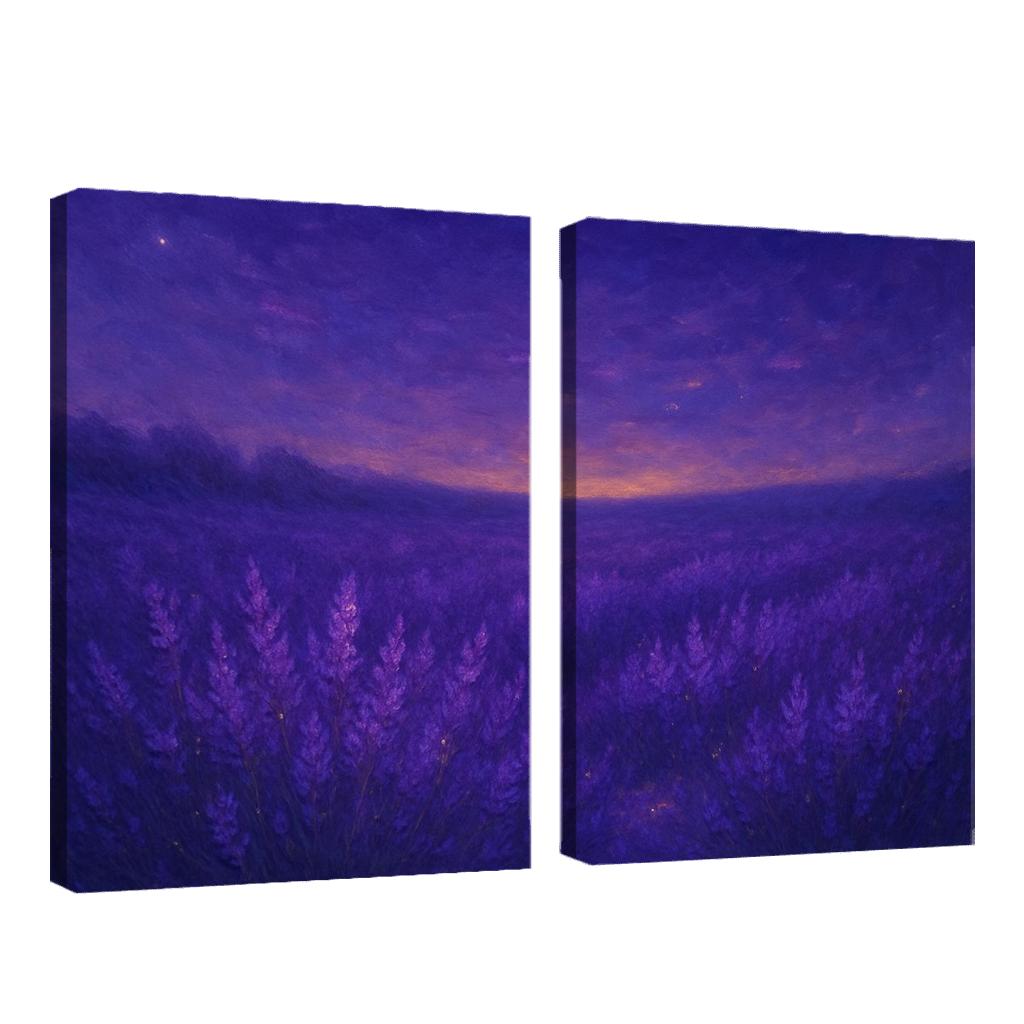 Mystical Lavender Twilight premium artwork frames
