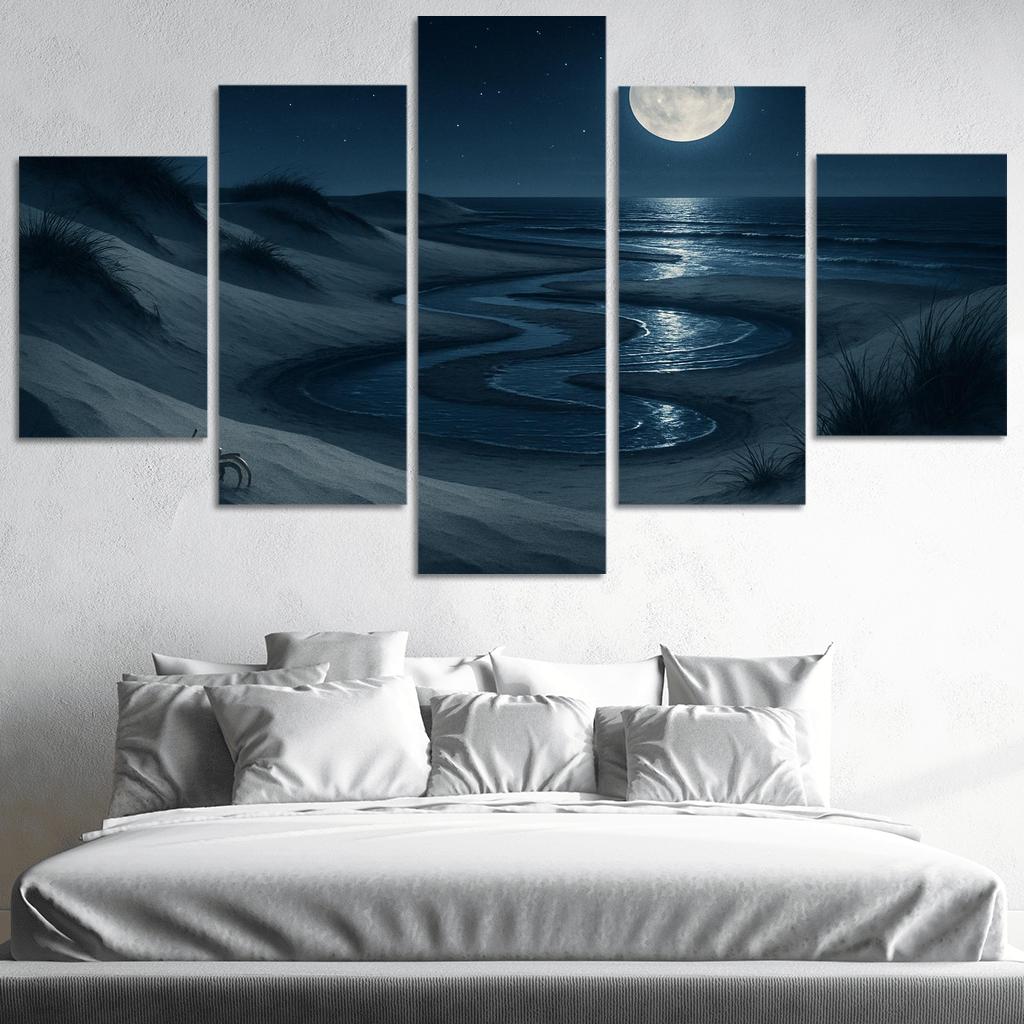 Moonlit Dune Cove decor