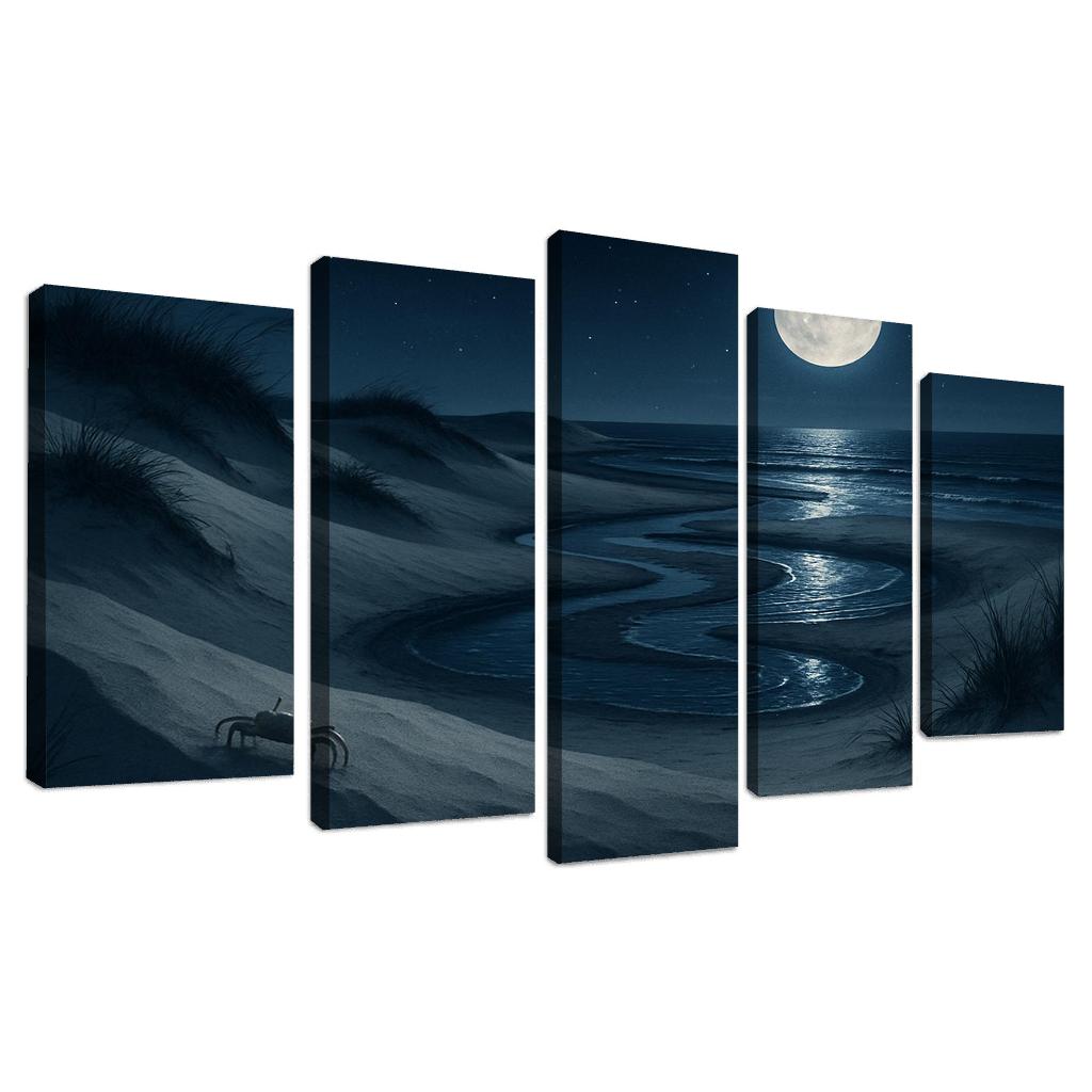 Moonlit Dune Cove decor