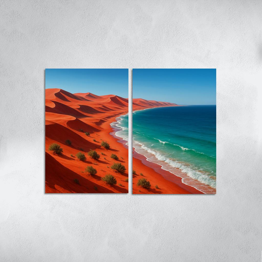 Crimson Dunes Coastline decor