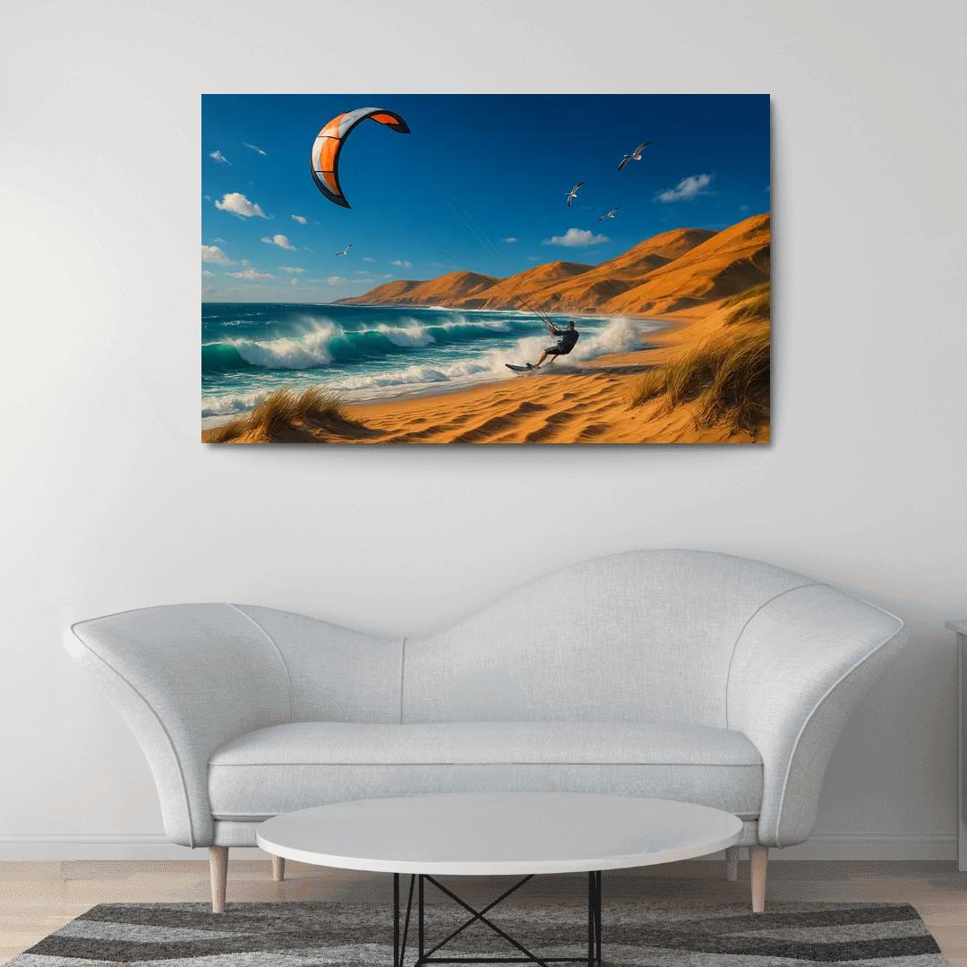 Windward Dune Cape multi-panel paintings