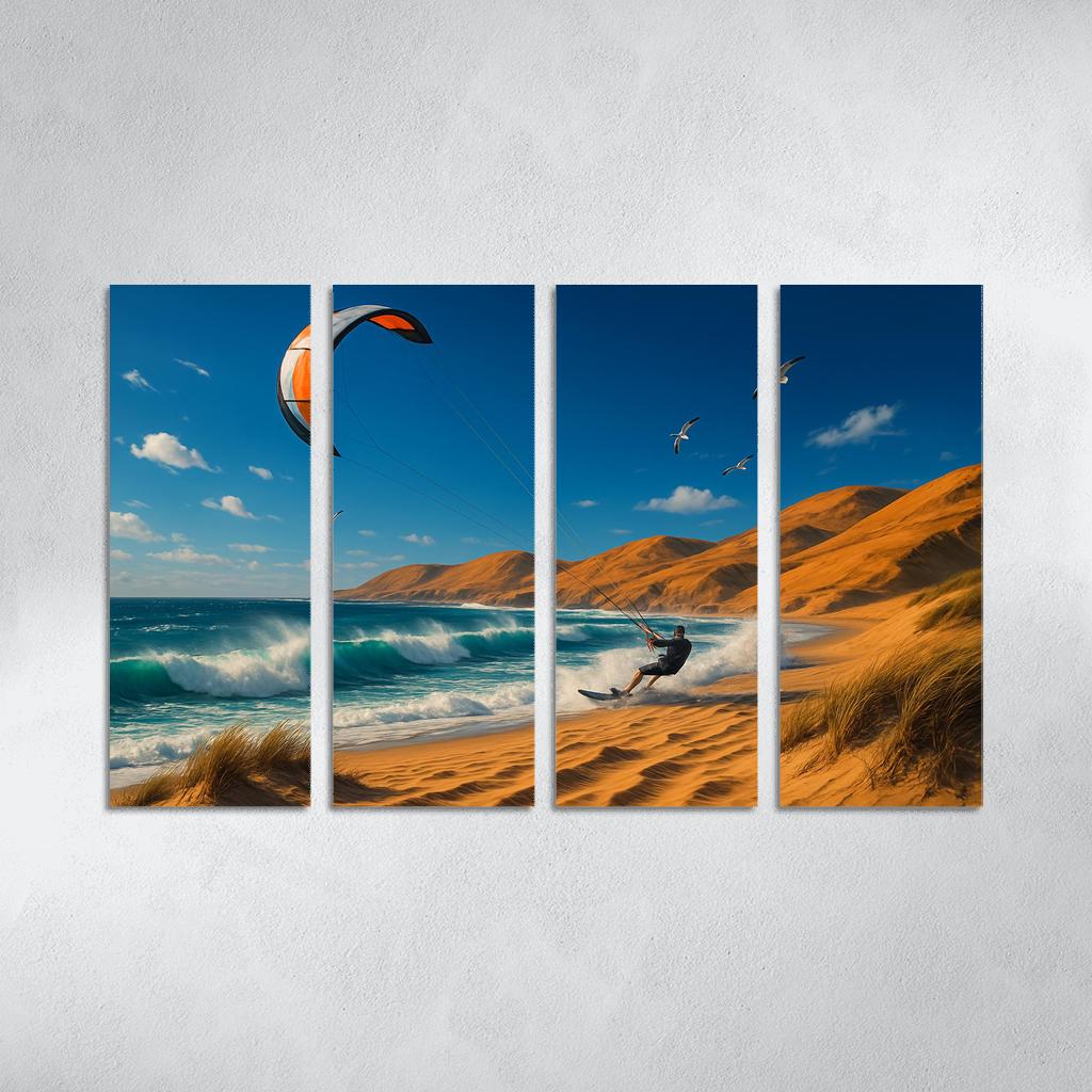 Windward Dune Cape multi-panel paintings