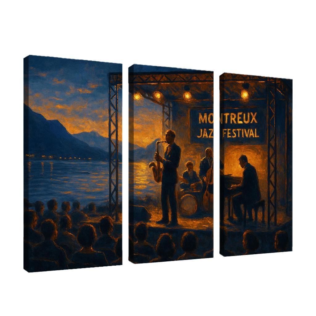 Montreux Jazz Festival Switzerland one-piece frames