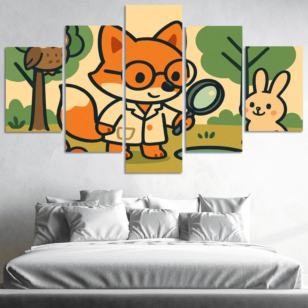 Forest Scientist Fox Club art trends