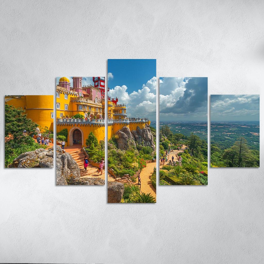 Pena Palace And Park modern paintings frame
