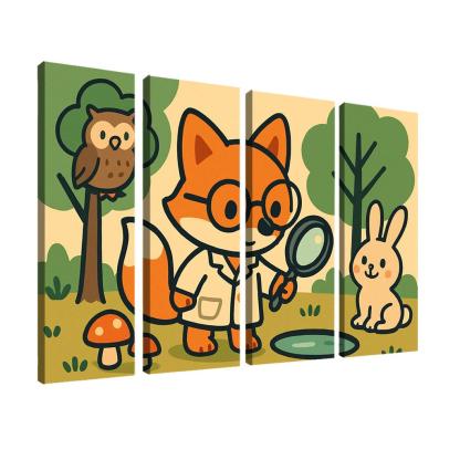 Forest Scientist Fox Club art trends
