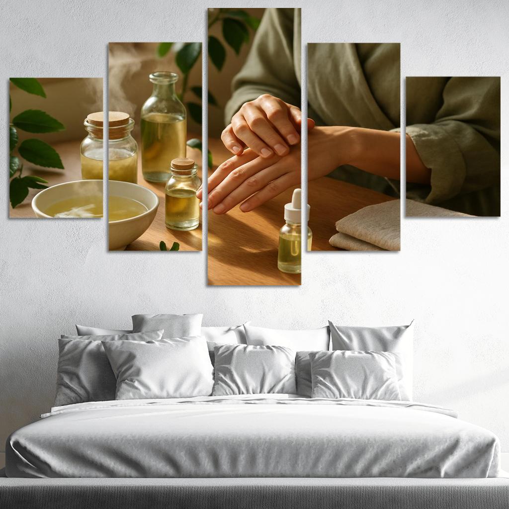 Botanical Skin Rituals premium artwork frames